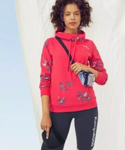 KangaROOS Sweater mit großem Rollkragen Hellrot, Schwarz, Marine-bedruckt -KangaROOS Verkaufsladen 99123188 e239 534d b9c7 c728d8315068