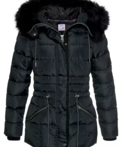 KangaROOS Outdoorjacke in Kurzform, mit abnehmbarem Fellimitat-Kragen an der Kapuze - NEUE KOLLEKTION Marine, Schwarz, Rosa -KangaROOS Verkaufsladen 99164ae7 3b75 5b26 9b1e 842ba55de585