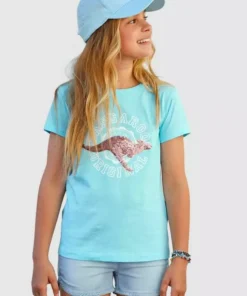 KangaROOS T-Shirt mit Paillettenapplikation