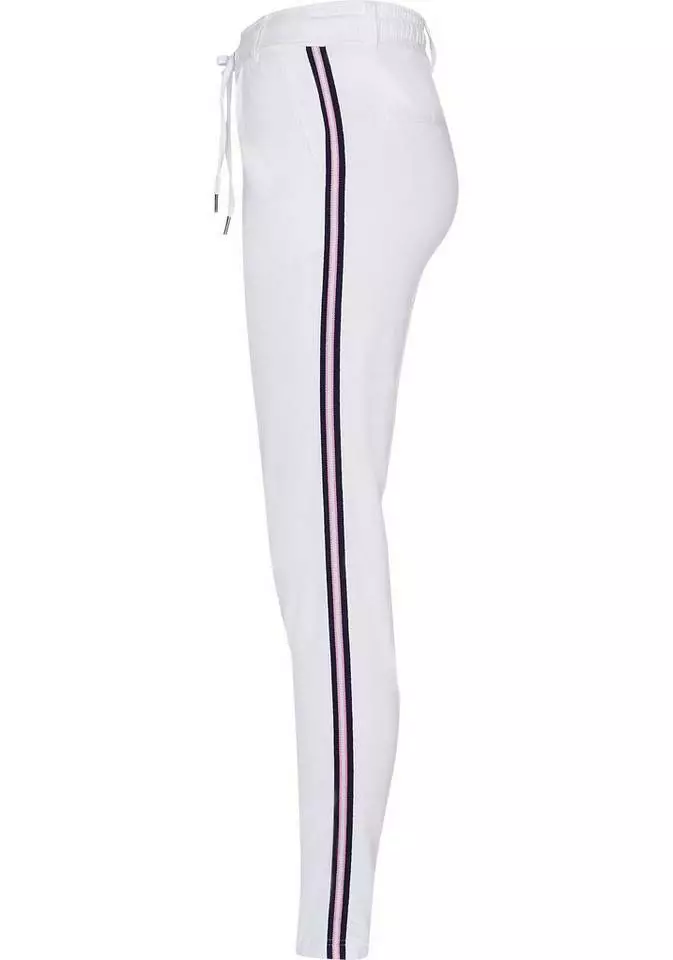 KangaROOS Jogger Pants mit seitlichem, aufgesetztem Galon-Streifen Marine, Weiß, Graublau-meliert, Schwarz 7 KangaROOS Jogger Pants mit seitlichem, aufgesetztem Galon-Streifen Marine, Weiß, Graublau-meliert, Schwarz – Bild 7