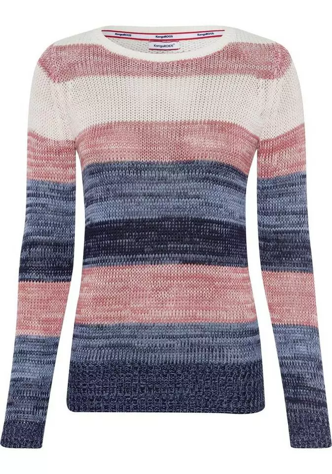 KangaROOS Strickpullover im mehrfarbigen Streifen-Design 5 KangaROOS Strickpullover im mehrfarbigen Streifen-Design – Bild 5