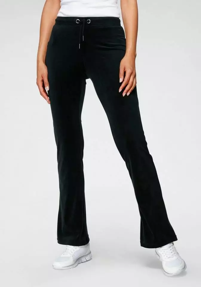 KangaROOS Jazzpants aus weichem Nicky-Samt mit collem Nieten-Logo - NEUE KOLLEKTION Schwarz, Marine 11 KangaROOS Jazzpants aus weichem Nicky-Samt mit collem Nieten-Logo - NEUE KOLLEKTION Schwarz, Marine – Bild 11