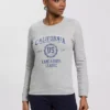 KangaROOS Sweater mit collem Frontprint im College-Look - NEUE KOLLEKTION