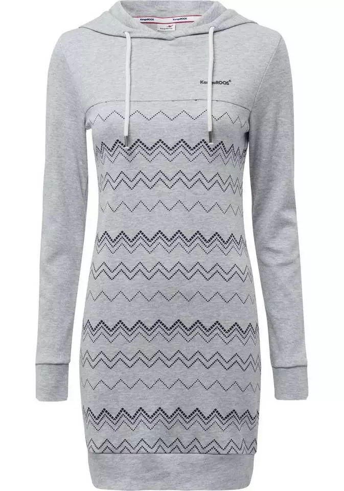 KangaROOS Sweatkleid mit graphischem Allover-Druck 5 KangaROOS Sweatkleid mit graphischem Allover-Druck – Bild 5