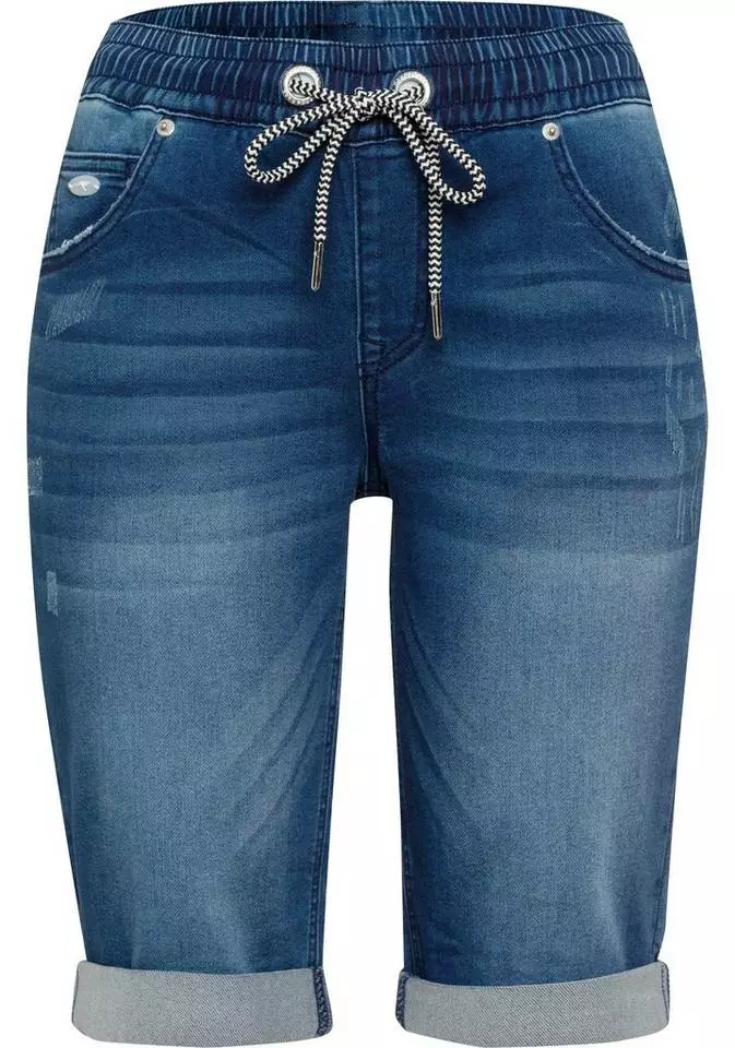 KangaROOS Jogg-Bermudas mit Gummibund und Kontrastkordel 5 KangaROOS Jogg-Bermudas mit Gummibund und Kontrastkordel – Bild 5