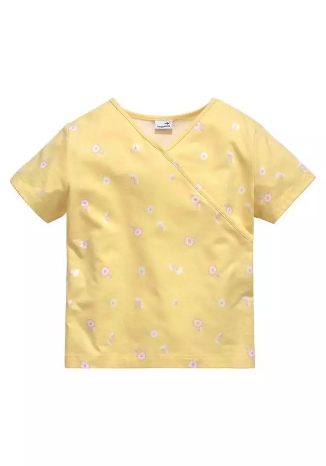 KangaROOS T-Shirt in Wickeloptik 2 KangaROOS T-Shirt in Wickeloptik – Bild 2