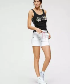 KangaROOS Tanktop mit femininem Frontdruck Hellgrau-meliert, Marine, Schwarz-bedruckt, Apricot -KangaROOS Verkaufsladen a1fd33de 6157 5c78 8839 d89294279aa9