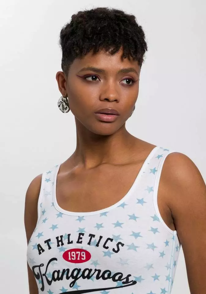 KangaROOS Tanktop mit süßem Sternen & Logo-druck - NEUE KOLLEKTION 3 KangaROOS Tanktop mit süßem Sternen & Logo-druck - NEUE KOLLEKTION – Bild 3