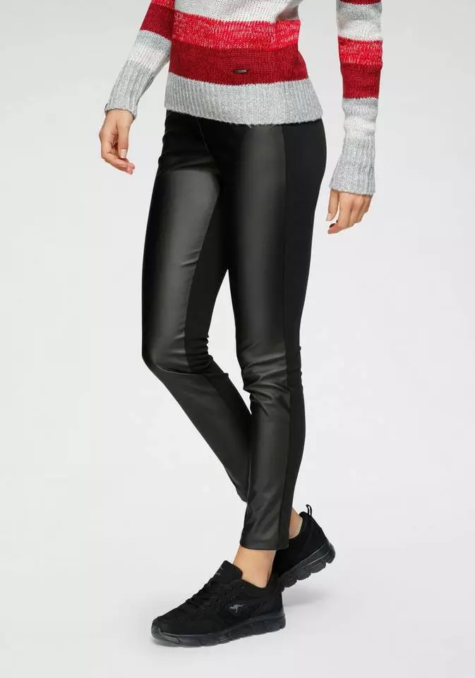 KangaROOS Leggings mit leichter Lederoptik 1 KangaROOS Leggings mit leichter Lederoptik