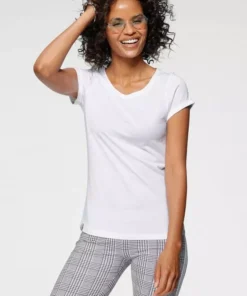 KangaROOS T-Shirt mit süßem aufgekrempleten Ärmalsaum Weiß, Rosa, Marine, Schwarz 16 KangaROOS T-Shirt mit süßem aufgekrempleten Ärmalsaum Weiß, Rosa, Marine, Schwarz -KangaROOS Verkaufsladen a7f067e2 caa3 5573 a89a 52130c9e085b