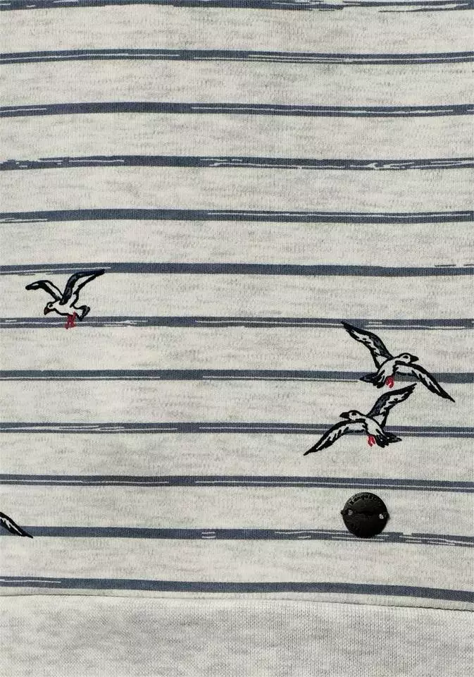 KangaROOS Sweatshirt mit modischem Möven-Streifen-Mix - NEUE KOLLEKTION 7 KangaROOS Sweatshirt mit modischem Möven-Streifen-Mix - NEUE KOLLEKTION – Bild 7