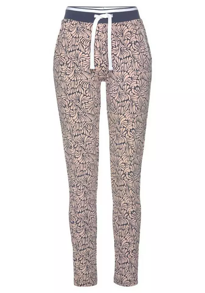 KangaROOS Loungehose mit modischem Allover-Druck und elastischem Bund - NEUE KOLLEKTION Schwarz-weiß, Jeansblau-rosa 7 KangaROOS Loungehose mit modischem Allover-Druck und elastischem Bund - NEUE KOLLEKTION Schwarz-weiß, Jeansblau-rosa – Bild 7