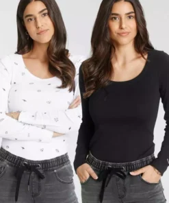 KangaROOS Langarmshirt (Packung, 2er-Pack) im Doppelpack 1x uni + 1x bedruckt - NEUE KOLLEKTION Weiß-schwarz, Marine-hellgrau-meliert 31 KangaROOS Langarmshirt (Packung, 2er-Pack) im Doppelpack 1x uni + 1x bedruckt - NEUE KOLLEKTION Weiß-schwarz, Marine-hellgrau-meliert -KangaROOS Verkaufsladen ae5dfd8b dc3b 5227 94e7 5c7ddddd6cd4