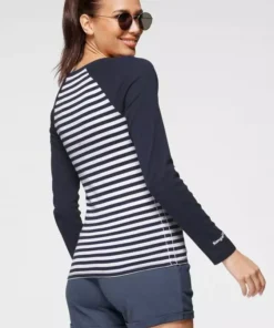 KangaROOS Langarmshirt mit großem Retro Label-Druck und Raglanärmeln - NEUE KOLLEKTION Schwarz-grau, Marine-weiß, Himbeere-weiß -KangaROOS Verkaufsladen b1b86447 bd82 53c3 8e90 3af6b46a62c7