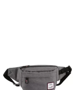 KangaROOS Bauchtasche, mit modischem Logo Schriftzug am Gurt Schwarz, Dunkelblau, Grau, Pink