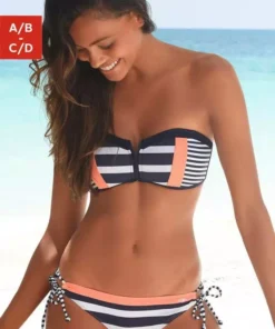 KangaROOS Bandeau-Bikini-Top »Anita«, mit Reißverschluss zwischen den Cups Marine-weiß, Schwarz-weiß 11 KangaROOS Bandeau-Bikini-Top »Anita«, mit Reißverschluss zwischen den Cups Marine-weiß, Schwarz-weiß -KangaROOS Verkaufsladen b34b6a30 7596 5794 9fdc f745c9144223