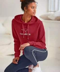 KangaROOS Hoodie mit Kängurutasche Weiß, Rot, Marine -KangaROOS Verkaufsladen b44b7e03 e1ad 586b 82d8 22fa85603860