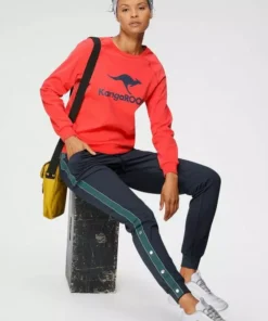 KangaROOS Jogginghose mit lässigem Beinaufschlag Marine-wei&szlig;, Anthrazit, Ecru-meliert -KangaROOS Verkaufsladen b4a3e166 339b 5c41 9e97 fbd05ade9684 1