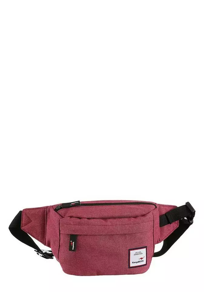 KangaROOS Bauchtasche, mit modischem Logo Schriftzug am Gurt Schwarz, Dunkelblau, Grau, Pink 8 KangaROOS Bauchtasche, mit modischem Logo Schriftzug am Gurt Schwarz, Dunkelblau, Grau, Pink – Bild 8
