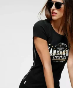 KangaROOS T-Shirt mit goldgfarbenem Glitzerdruck 8 KangaROOS T-Shirt mit goldgfarbenem Glitzerdruck -KangaROOS Verkaufsladen b578b2c6 aee8 5ea5 9bca f81152c5c228