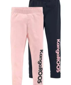 KangaROOS Leggings (Packung, 2-tlg) mit Logo-Schriftzug