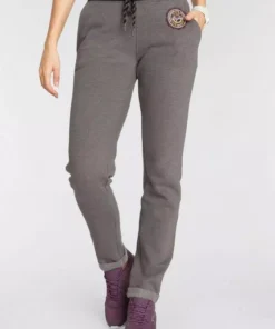 KangaROOS Jogginghose mit lässigem Beinaufschlag Marine-wei&szlig;, Anthrazit, Ecru-meliert -KangaROOS Verkaufsladen b7367e49 c5ab 5db4 a7ba 9cf7b05a3c6b