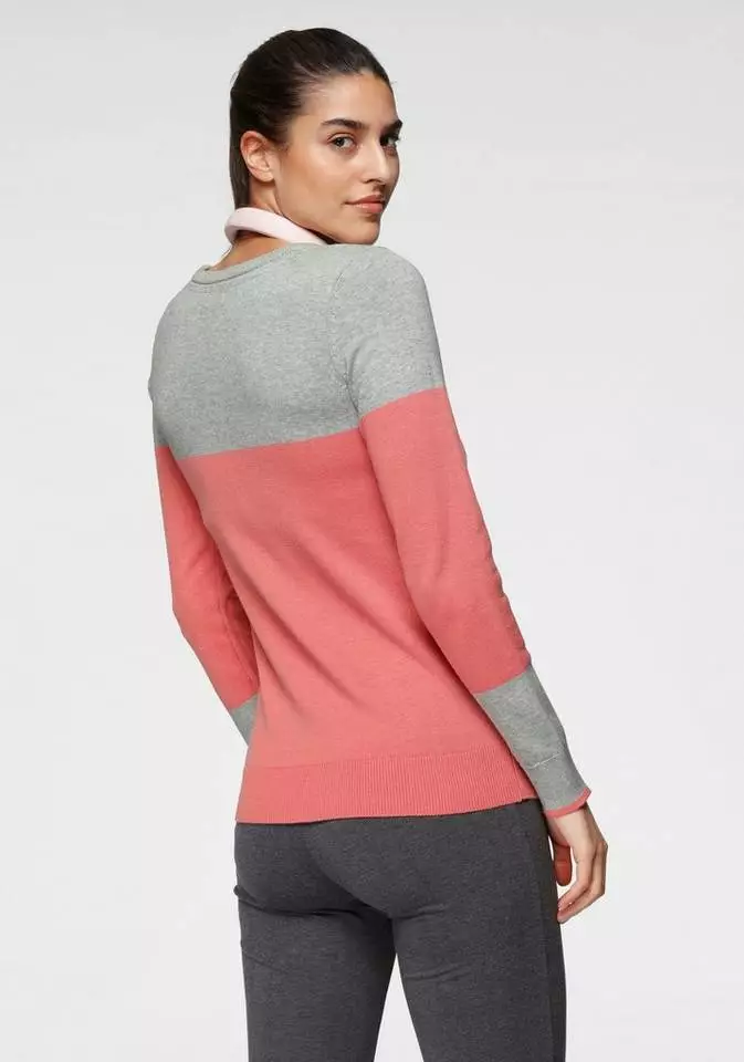 KangaROOS Rundhalspullover mit Colour-Blocking und großem Logo-Schriftzug - NEUE KOLLEKTION 2 KangaROOS Rundhalspullover mit Colour-Blocking und großem Logo-Schriftzug - NEUE KOLLEKTION – Bild 2