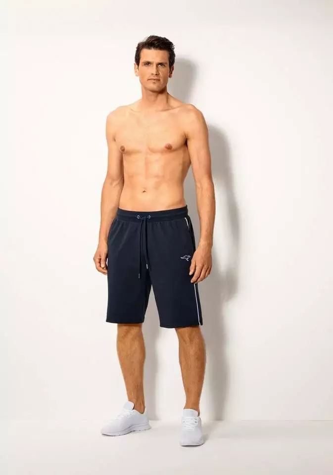 KangaROOS Relaxshorts mit kleinem Logodruck Schwarz, Navy 5 KangaROOS Relaxshorts mit kleinem Logodruck Schwarz, Navy – Bild 5