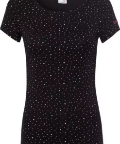 KangaROOS T-Shirt im Allover- oder mit Front-Druck Wei&szlig;, Marine-meliert, Koralle, Schwarz -KangaROOS Verkaufsladen bb800d85 a1e9 570d 904d 2689892a3938