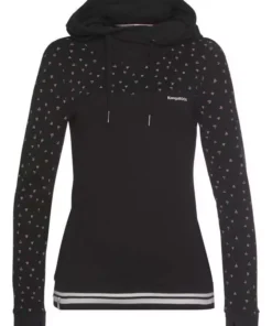 KangaROOS Hoodie mit lässiger Kapuze Hellgrau-meliert, Weiß, Schwarz, Marine -KangaROOS Verkaufsladen bb9e5638 28ec 5c70 bff5 f39246782c73