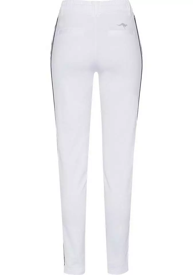 KangaROOS Jogger Pants mit seitlichem, aufgesetztem Galon-Streifen Marine, Weiß, Graublau-meliert, Schwarz 6 KangaROOS Jogger Pants mit seitlichem, aufgesetztem Galon-Streifen Marine, Weiß, Graublau-meliert, Schwarz – Bild 6