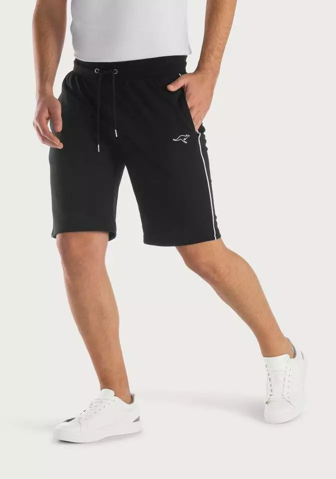 KangaROOS Relaxshorts mit kleinem Logodruck Schwarz, Navy 11 KangaROOS Relaxshorts mit kleinem Logodruck Schwarz, Navy – Bild 11