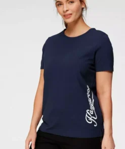 KangaROOS T-Shirt Große Größen Schwarz-wei&szlig;, Weinrot, Fuchsia, Marine -KangaROOS Verkaufsladen c1256f46 41e0 56ce a711 6d5c140b5bac