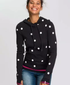 KangaROOS Kapuzenpullover mit Minimal-Allover-Druck Marine, Graublau, Schwarz -KangaROOS Verkaufsladen c1f2e16e 14f3 5201 a175 d1f5ac416c0f