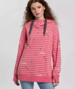 KangaROOS Hoodie in Langform mit überlappender Kapuze Ecru-meliert-mittelblau, Blau-meliert-weiß, Koralle-meliert, Schwarz 17 KangaROOS Hoodie in Langform mit überlappender Kapuze Ecru-meliert-mittelblau, Blau-meliert-weiß, Koralle-meliert, Schwarz -KangaROOS Verkaufsladen c29067ef 3a75 568f 9779 464d508a0851