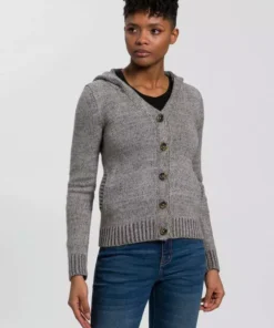 KangaROOS Kapuzenstrickjacke mit Eingrifftaschen in der Seitennaht - NEUE KOLLEKTION T&uuml;rkis, Grau-meliert -KangaROOS Verkaufsladen c2a04450 8d56 5b7e 851c e716d31ec117