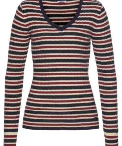 KangaROOS Strickpullover im aktuellen Ringelstreifen Pink-rosa-gestreift, Marine-bordeaux-gestreift, Gr&uuml;n-blau-gestreift -KangaROOS Verkaufsladen c5740615 149b 5946 b260 22c94631ec35