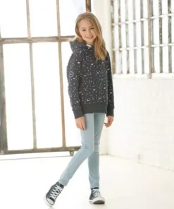 KangaROOS Kapuzensweatshirt Mit seitlichen Taschen Petrol, Marine-meliert -KangaROOS Verkaufsladen cae72a4f 80c9 5f1b bf03 dbcee473a4ae