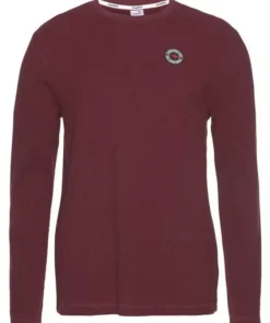KangaROOS Langarmshirt mit Logobrustbadge Bordeaux, Marine -KangaROOS Verkaufsladen cb914e0b f472 5dd2 ac20 4ac988c2e1e6