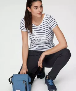 KangaROOS Bundfaltenhose mit Aufschlag am Saum Schwarz, Marine -KangaROOS Verkaufsladen cca17be5 4f82 5284 884c dcc01bc94023