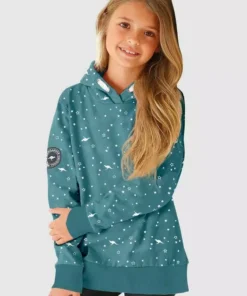 KangaROOS Kapuzensweatshirt Mit seitlichen Taschen Petrol, Marine-meliert -KangaROOS Verkaufsladen ced4025d dc1f 568d 97e5 0db83b725eb9