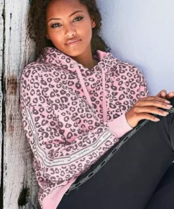 KangaROOS Kapuzensweatshirt mit Tape-Einsätzen