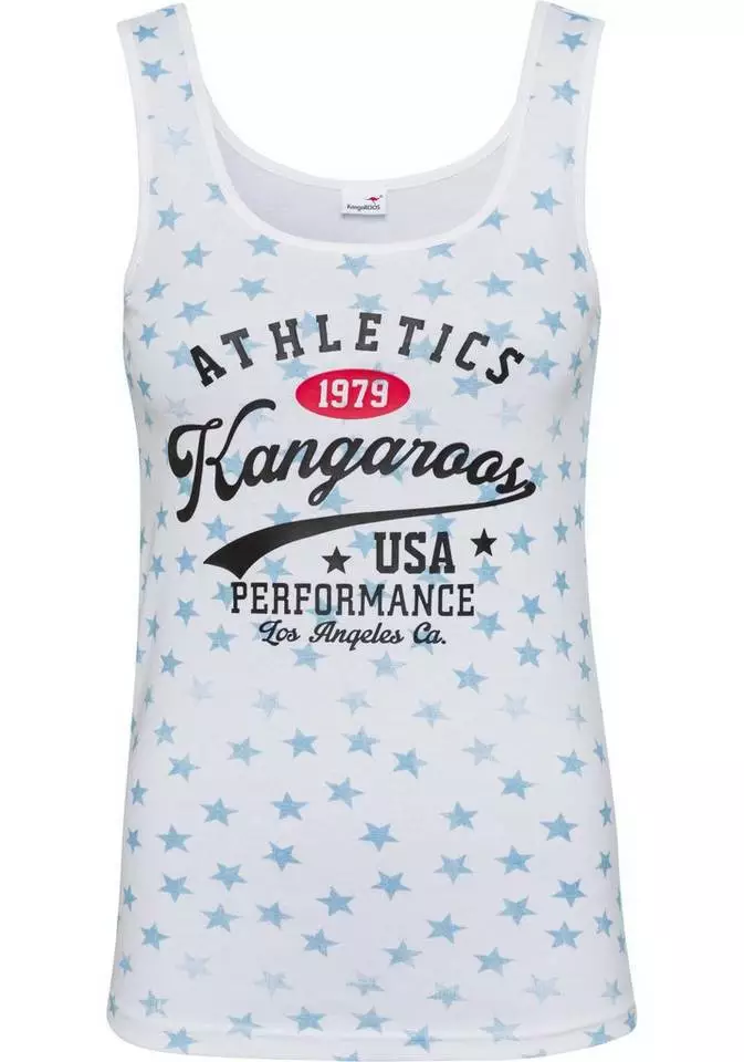 KangaROOS Tanktop mit süßem Sternen & Logo-druck - NEUE KOLLEKTION 5 KangaROOS Tanktop mit süßem Sternen & Logo-druck - NEUE KOLLEKTION – Bild 5
