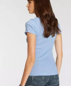 KangaROOS Print-Shirt mit auffälligem Glitzer-Druck Weiß, Schwarz, Hellblau, Marine -KangaROOS Verkaufsladen d1efdd60 b5b9 5361 8c04 b3c428438bdf