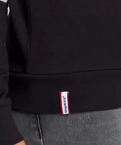 KangaROOS Sweatshirt mit sportlichen Kontrasteinsätzen am Ärmel Schwarz, Marine-bedruckt, Gr&uuml;n -KangaROOS Verkaufsladen d28f06c9 6da7 5469 9166 77627308e279