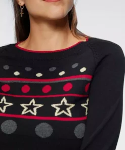 KangaROOS Jacquardpullover mit sportiven Raglan-Ärmeln Marine, Schwarz -KangaROOS Verkaufsladen d3d706b7 019a 5b40 8b13 4bf964c10563