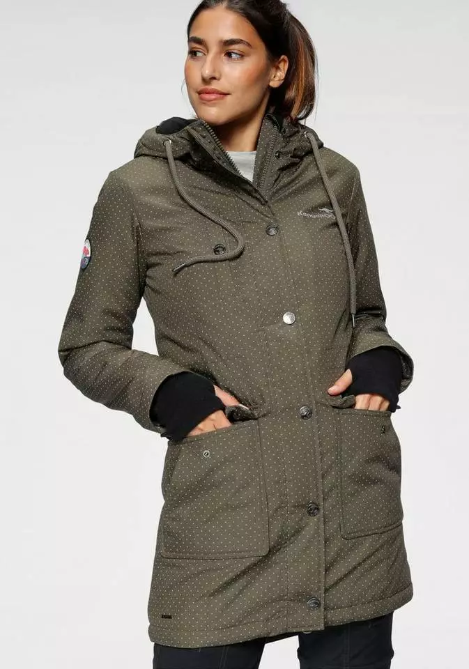 KangaROOS Funktionsparka im modischen Pünktchen-Print Bordeaux-mauve-gepunktet, Marine-weiß-gepunktet, Khaki-grau-gepunktet, Schwarz-weiß-gepunktet 1 KangaROOS Funktionsparka im modischen Pünktchen-Print Bordeaux-mauve-gepunktet, Marine-weiß-gepunktet, Khaki-grau-gepunktet, Schwarz-weiß-gepunktet