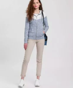 KangaROOS Kapuzensweatjacke mit Colourblocking im Uni-Alloverdruck-Mix - NEUE KOLLEKTION Ecru-meliert, Blau, Marine-rosa -KangaROOS Verkaufsladen daf83542 3b3f 5d70 a8f4 184275eea986