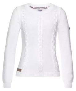 KangaROOS Rundhalspullover mit tollem Zopfmuster - NEUE KOLLEKTION Offwhite, Mittelblau -KangaROOS Verkaufsladen db23c1b6 9287 5a44 8810 734523ada613