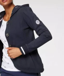 KangaROOS Kapuzensweatjacke mit bedrucktem Kontrastbesatz und Knöpfen - NEUE KOLLEKTION -KangaROOS Verkaufsladen dccf94c6 1fe4 53ad 9429 42ff26297248